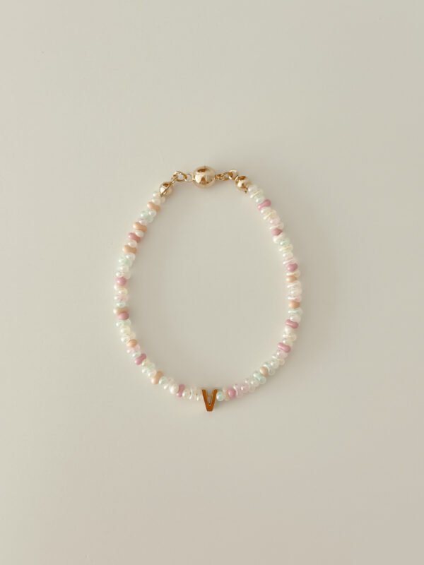 Jelly Bunny Initial Bracelet - Image 2