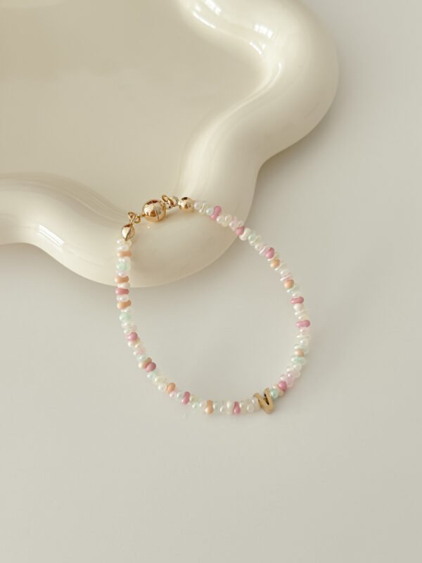 Jelly Bunny Initial Bracelet - Image 3