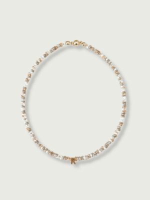 Bruno Initials Beads Necklace