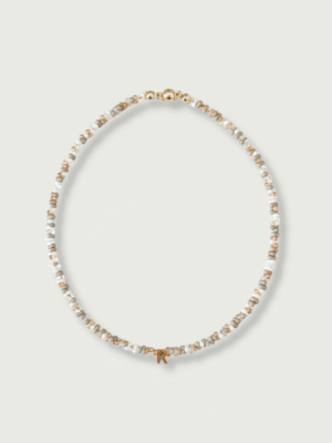 Bruno Initials Beads Necklace