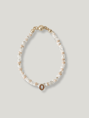 Sand Initials Beads Bracelet