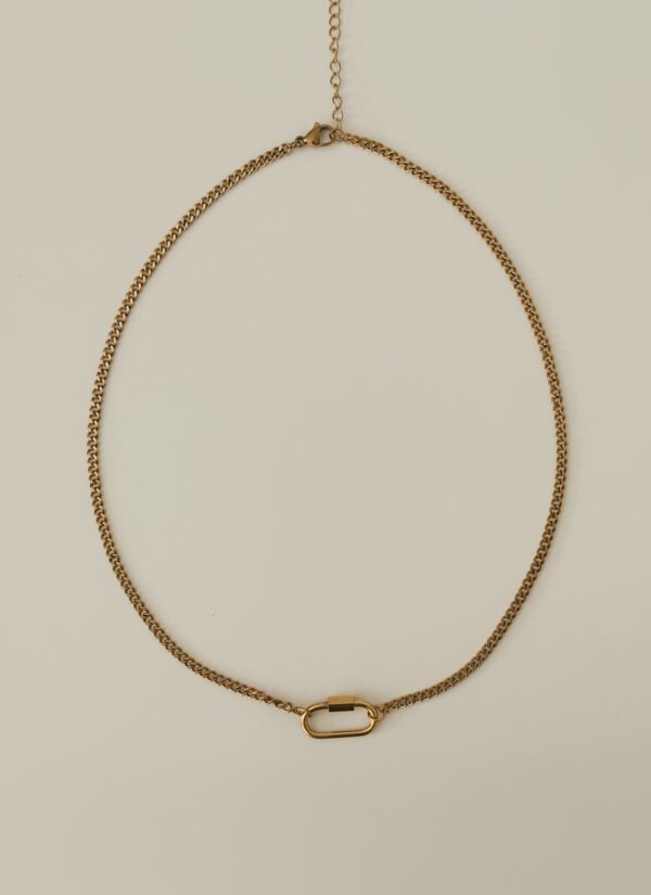 Paper Clip Chain Necklace