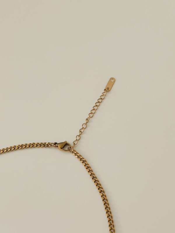 Paper Clip Chain Necklace - Image 2