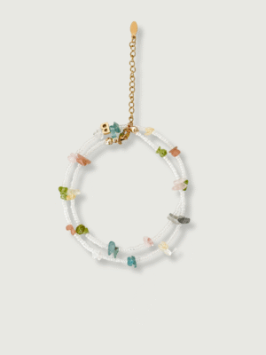 Luna Drop Initials Necklace