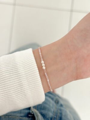 Cotton Blush  Bracelet