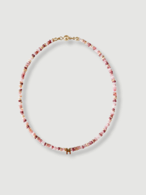 Berry Beads Initials Necklace