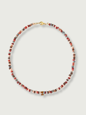 Hearth Beads Initial Necklace