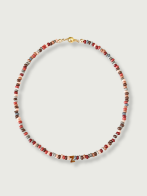 Hearth Beads Initial Necklace