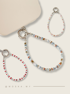 Handmade Beaded Phone & Bag Charm