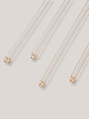 Cloud Initials Necklace