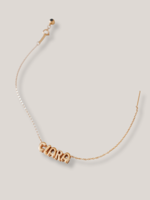 Cloud Initials Bracelet
